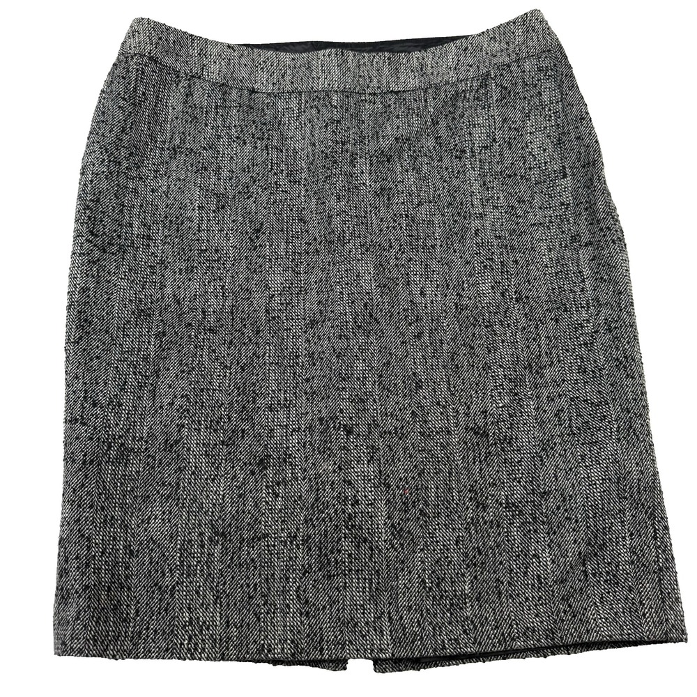 Lane Bryant Wool Blend Tweed Pencil Skirt Lined‎ Pencil Career Women's Size 14